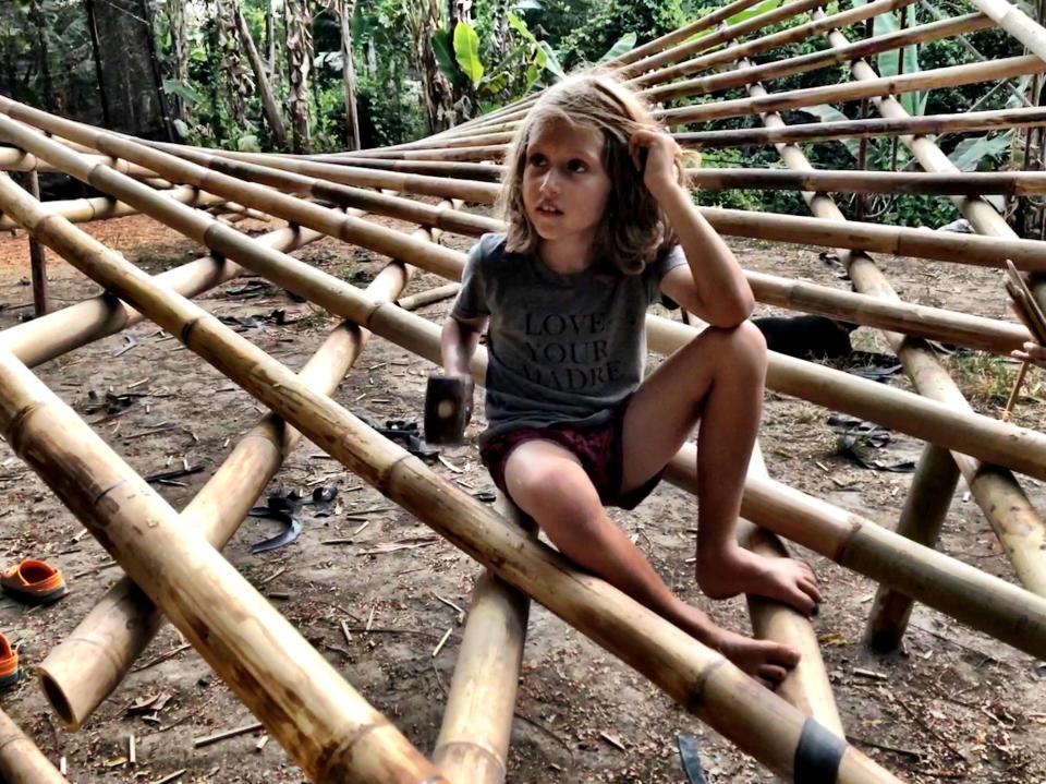 Josh Lucas Son - Noah - Bamboo Building - Green School Bali - Indonesia