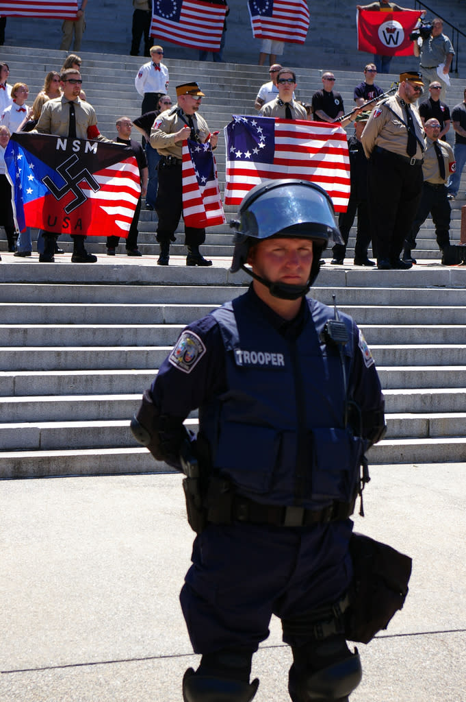 Los neonazis son protegidos por la Primera Enmienda de la Constitución de Estados Unidos (David Axe - Flickr)