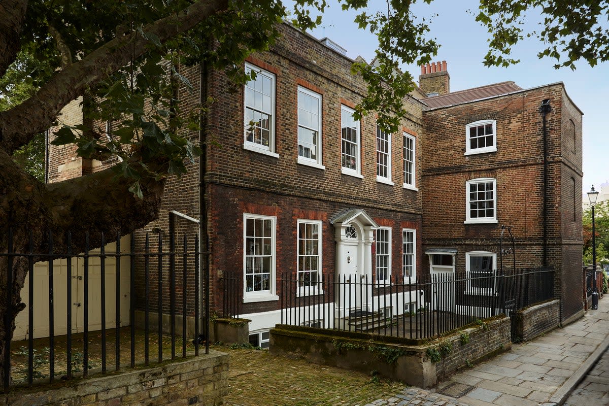 The Queen Anne-style house faces Greenwich Park (Kinleigh Folkard & Hayward)
