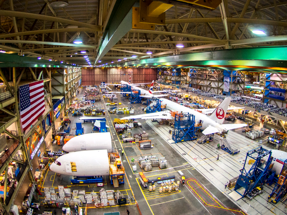 Boeing 787 Everett Factory