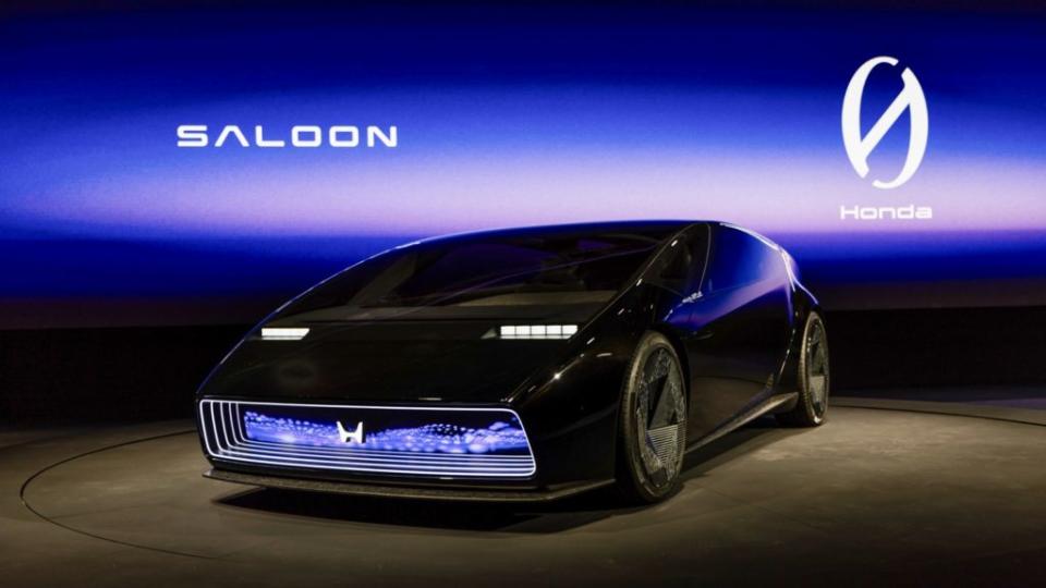 Honda新任全球戰略電動車會是0 Series中的Saloon，但要到2025年量產版才會推出。(圖片來源/ Honda)