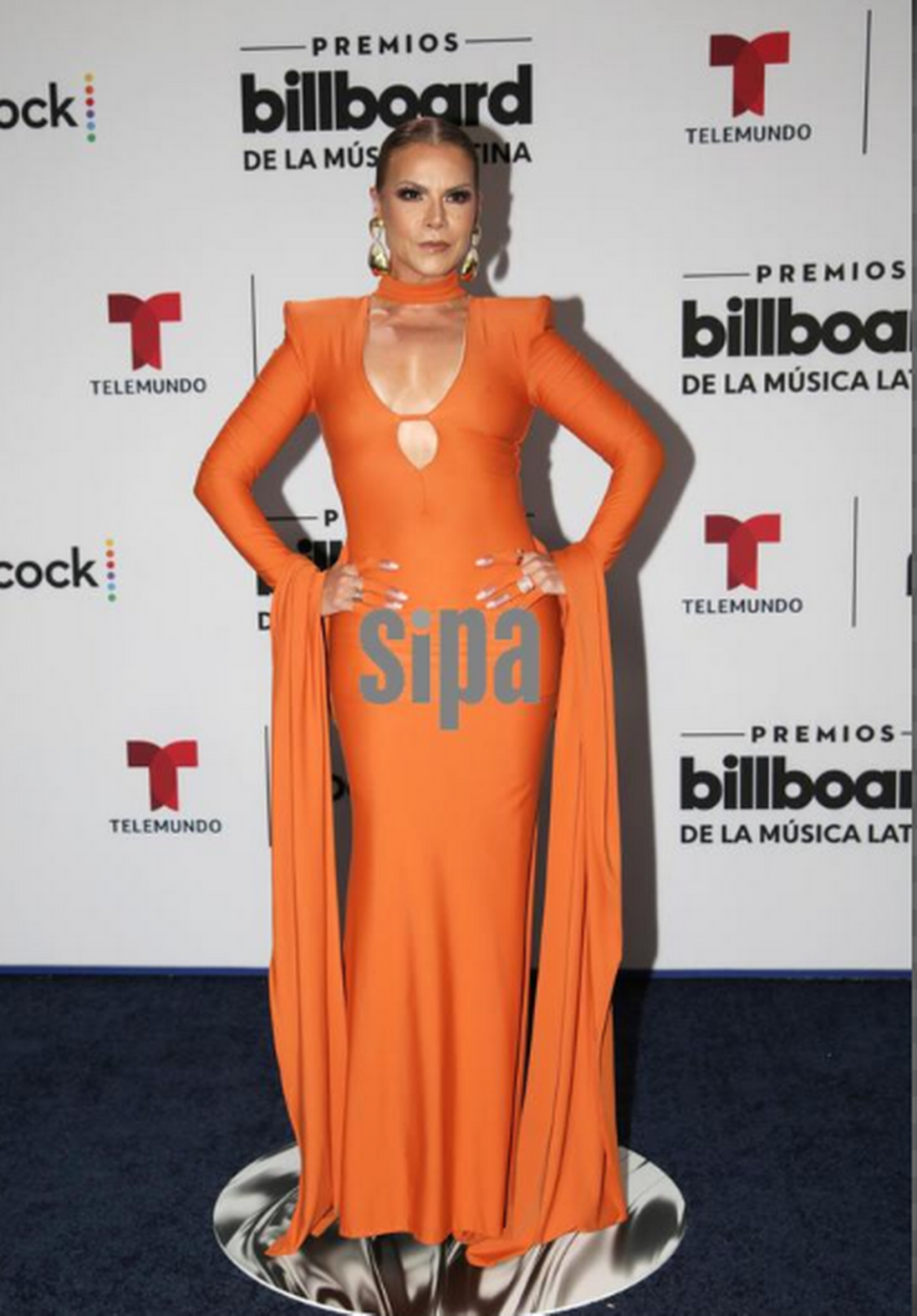 La cantante boricua Olga Tañón puso a bailar a todos en la gala de los Premios Billboard de la Música Latina 2023, celebrada el 5 de octubre de 2023 en Miami.