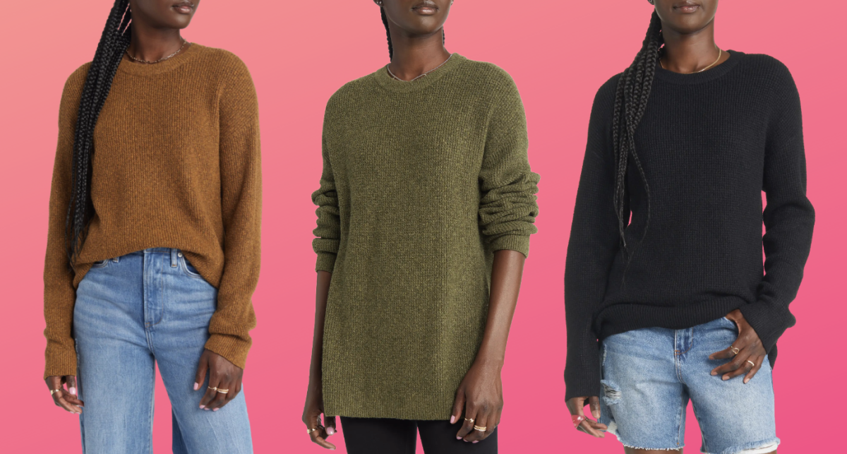 This $59 sweater is trending on Nordstrom — but it's selling out