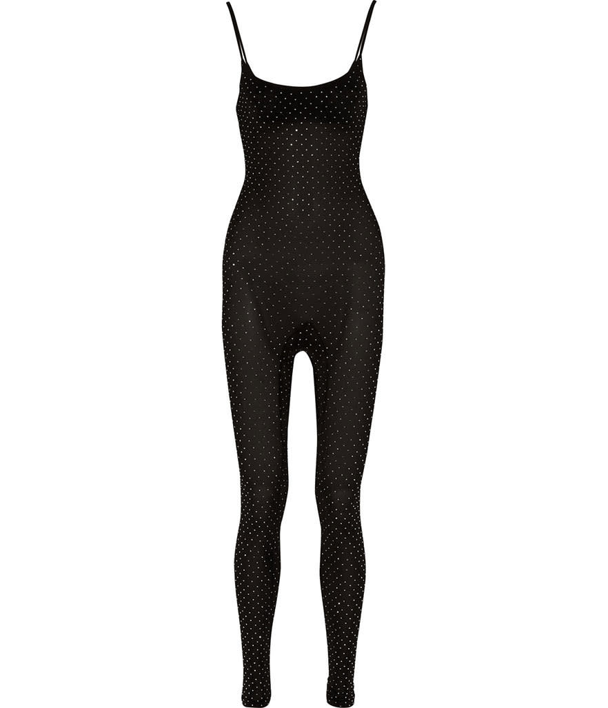 <p>Faith Connexion Studded Stretch-Jersey Jumpsuit, $475, <a href="http://www.net-a-porter.com/us/en/product/607547/Faith_Connexion/studded-stretch-jersey-jumpsuit" rel="nofollow noopener" target="_blank" data-ylk="slk:net-a-porter.com;elm:context_link;itc:0;sec:content-canvas" class="link ">net-a-porter.com</a><br><br></p>