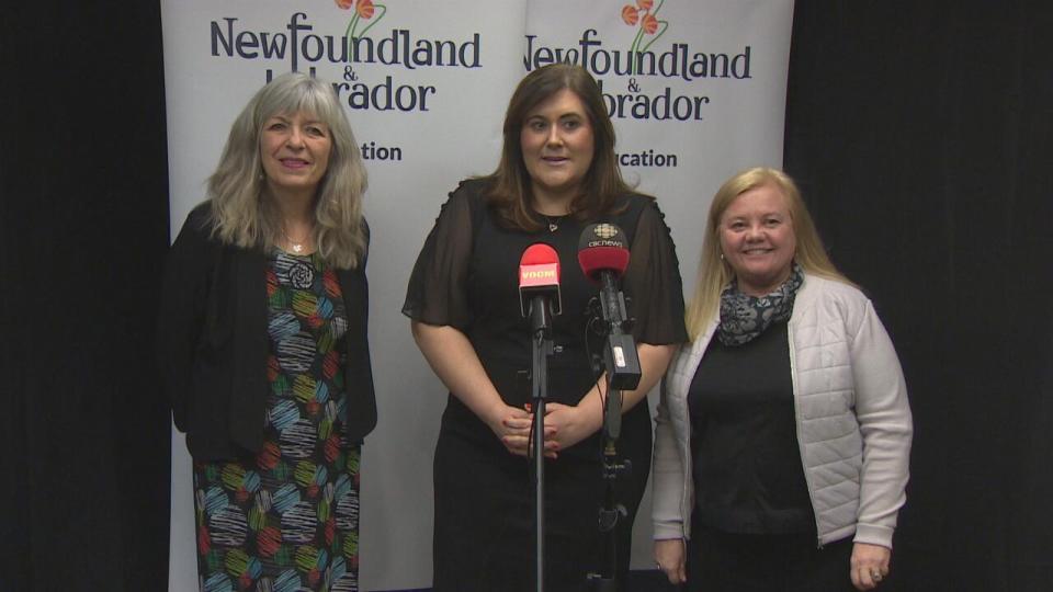 MUN education professors Karen Goodnough and Anne Burke (l to r) and have been named chairs of the The Education Accord Advisory Team and have to deliver the Education Accord to the government in 11 months.