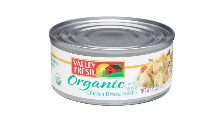 Valley Fresh Organic canned chicken