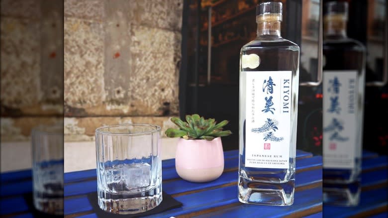 Kiyomi Japanese Rum glass