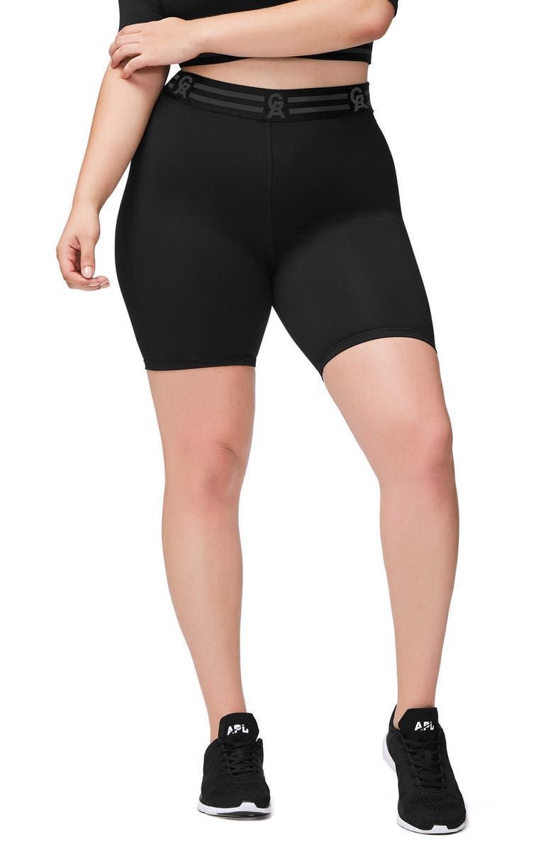 4) Icon High-Waist Bike Shorts