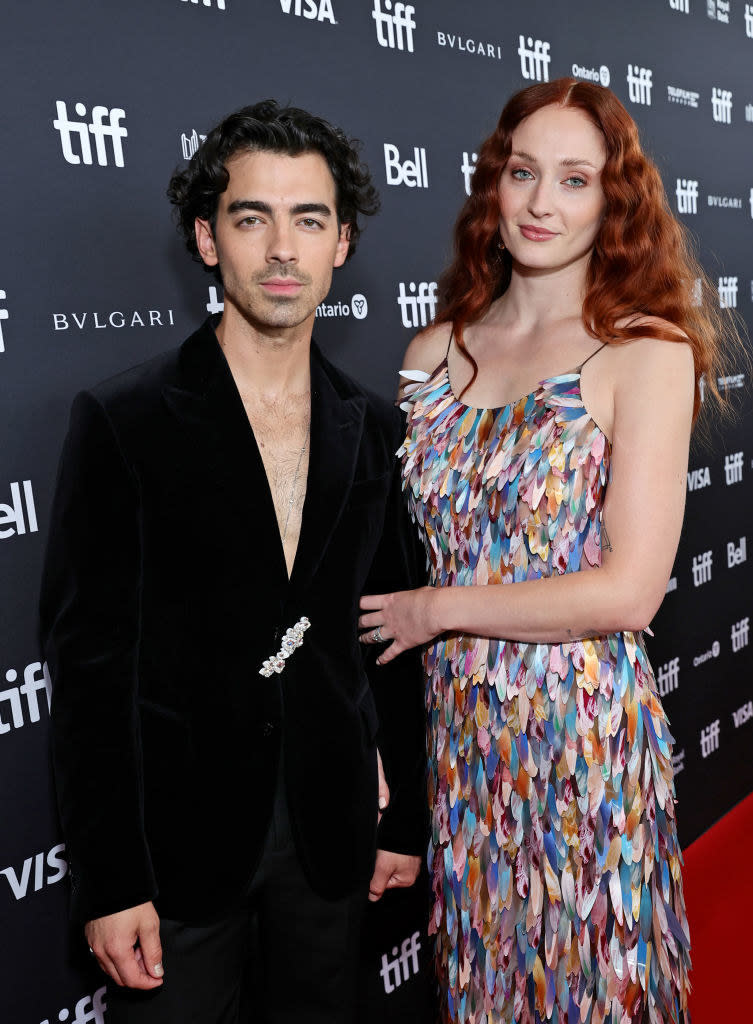 the couple on the red carpet at a film festival
