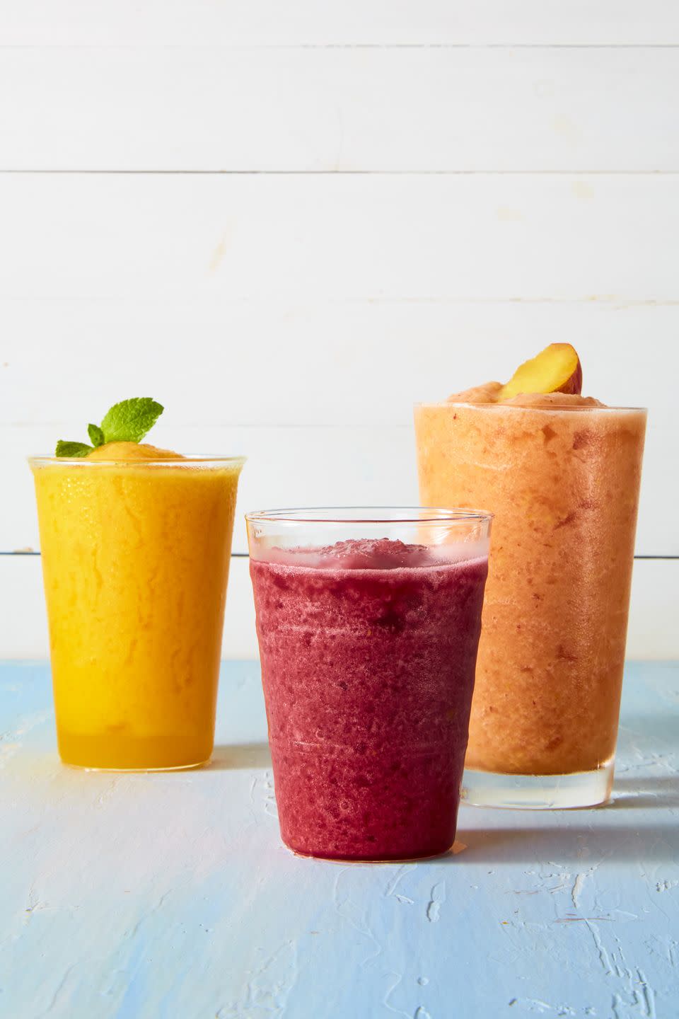 <p>Beat the inevitable heat with a frozen thirst-quencher. If you're looking for something more tropical, try <a href="https://www.goodhousekeeping.com/food-recipes/a44687/mango-limeade-slushies-recipe/" rel="nofollow noopener" target="_blank" data-ylk="slk:this mango version;elm:context_link;itc:0;sec:content-canvas" class="link ">this mango version</a> instead. </p><p><em><a href="https://www.goodhousekeeping.com/food-recipes/a44684/raspberry-limeade-slushies-recipe/" rel="nofollow noopener" target="_blank" data-ylk="slk:Get the recipe for Raspberry Limeade Slushies »;elm:context_link;itc:0;sec:content-canvas" class="link ">Get the recipe for Raspberry Limeade Slushies »</a></em></p>