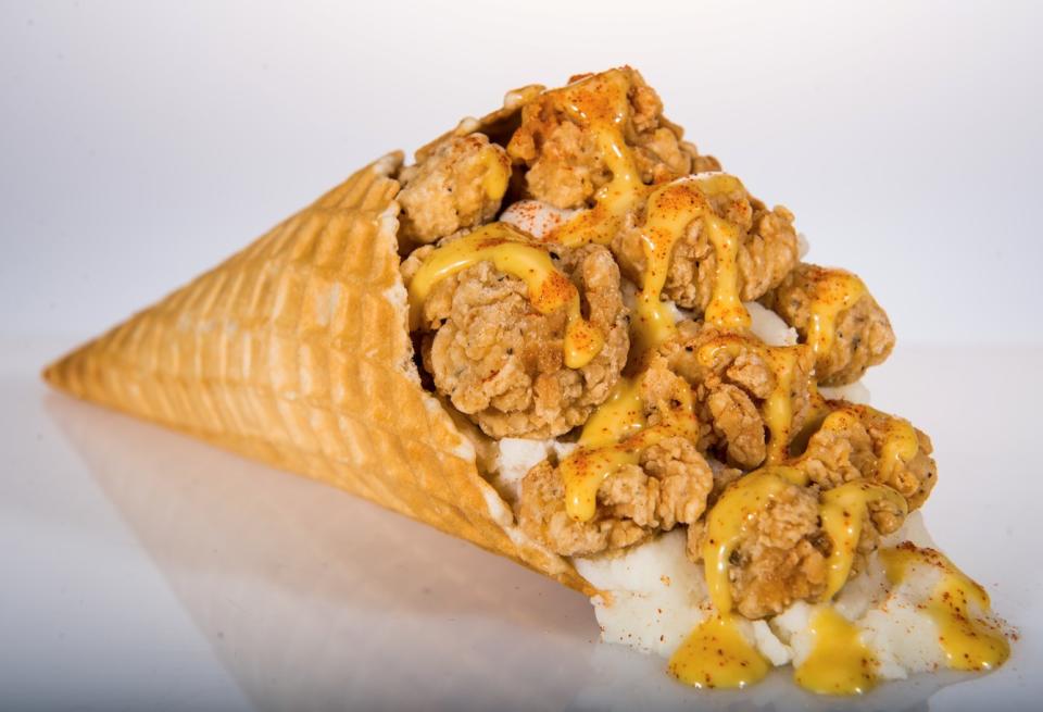 The Houston Astros’ Chicken Waffle Cone (MLB)