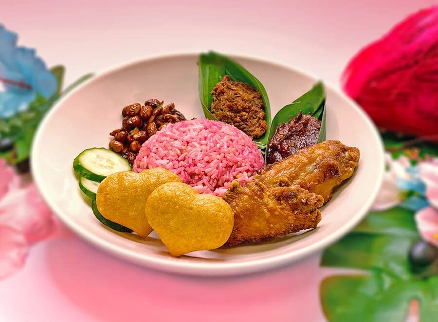 Pink Coconut - nasi lemak