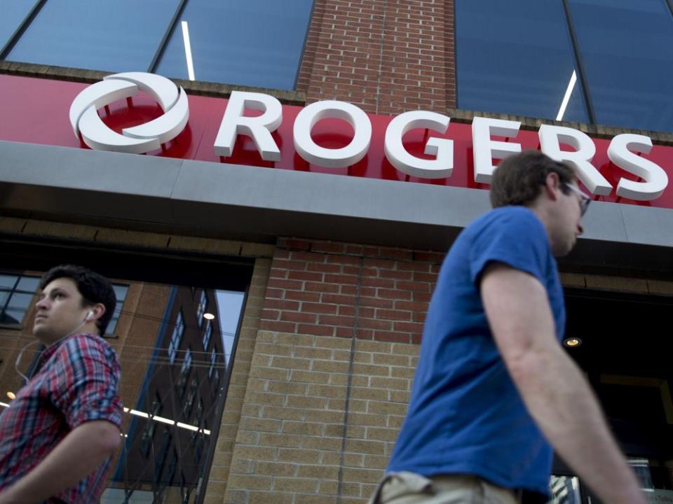 Inside A Rogers Communications Inc. Store As Carries Leverages Organic Growth