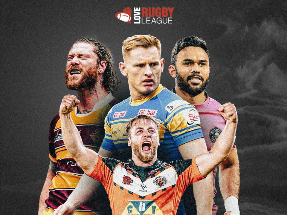 Super League Dream XIII off-contract players graphic Credit: PA Images