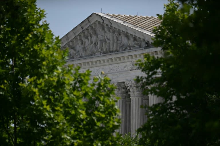 La corte suprema de Estados Unidos en Washington, el 26 de junio de 2024. (Jim WATSON)