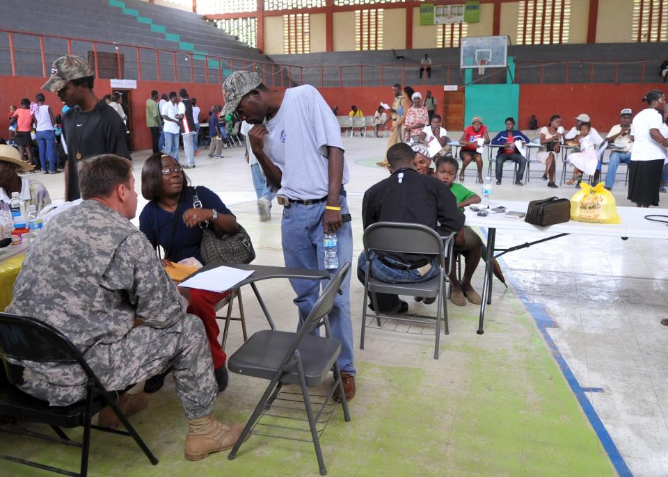 Army Special Forces medic Haiti earthquake