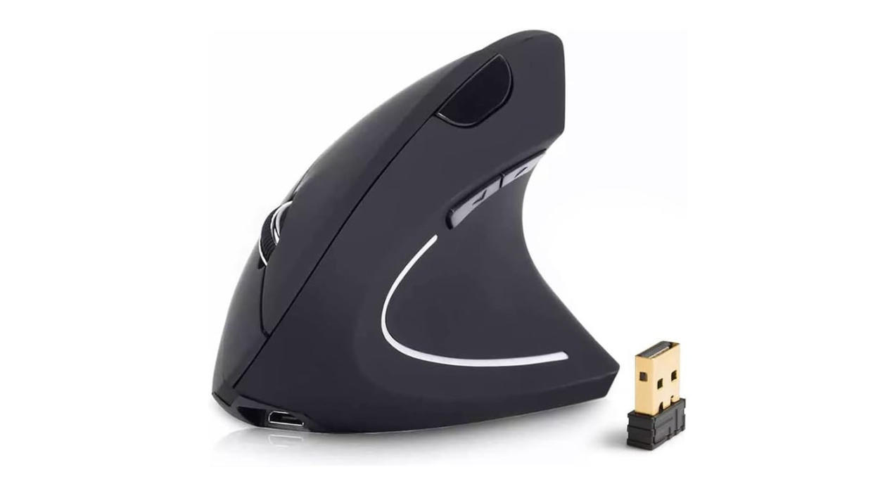 El ratón ergonómico E T EASYTAO es perfecto que pasas mucho tiempo en el PC. (Foto: Amazon)