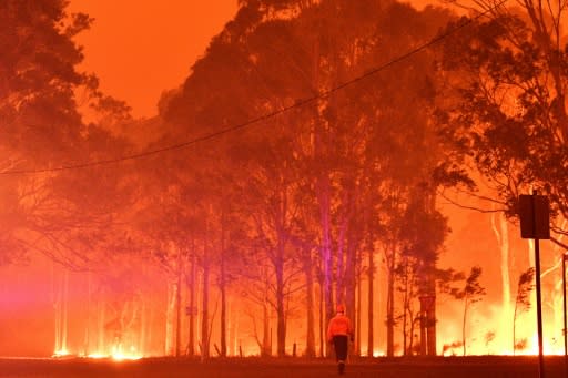 Temperatures were likewise higher than normal in New South Wales in Australia, where massive bushfires devastated large areas of the state