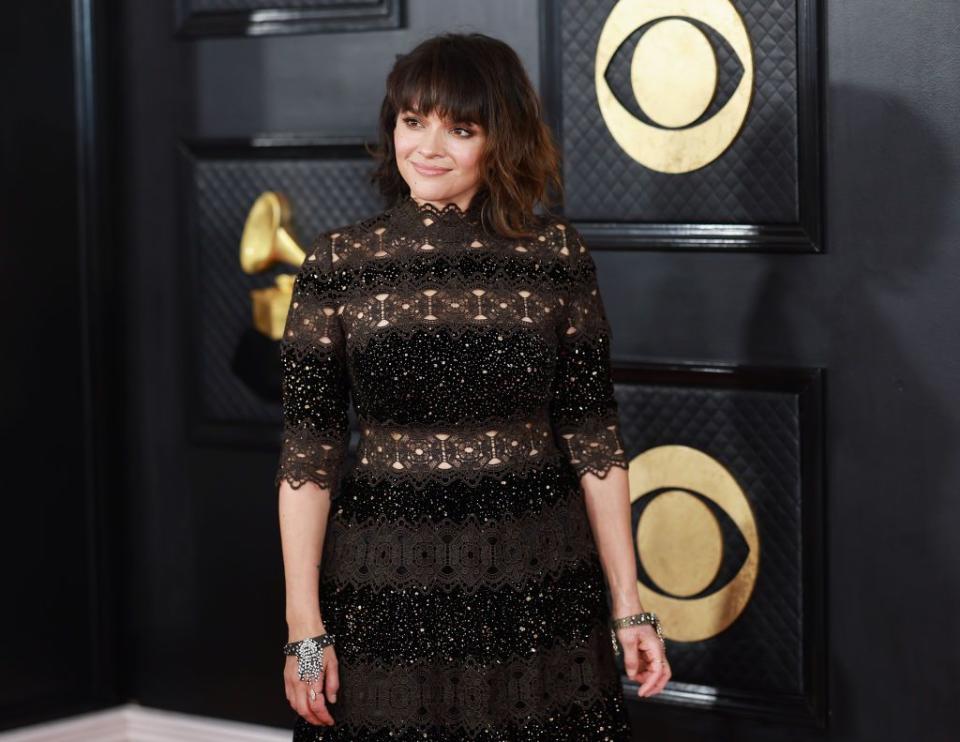 LOS ANGELES, CALIFORNIA - FEBRUARY 05: Norah Jones attends the 65th GRAMMY Awards on February 05, 2023 in Los Angeles, California. (Photo by Matt Winkelmeyer/Getty Images for The Recording Academy)