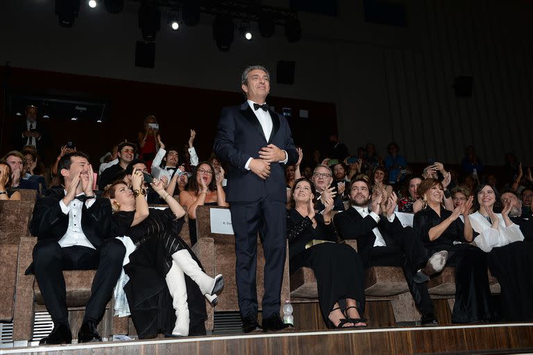 Ricardo Darín, muy aplaudido durante la gala de presentación de la película en el reciente Festival de Venecia