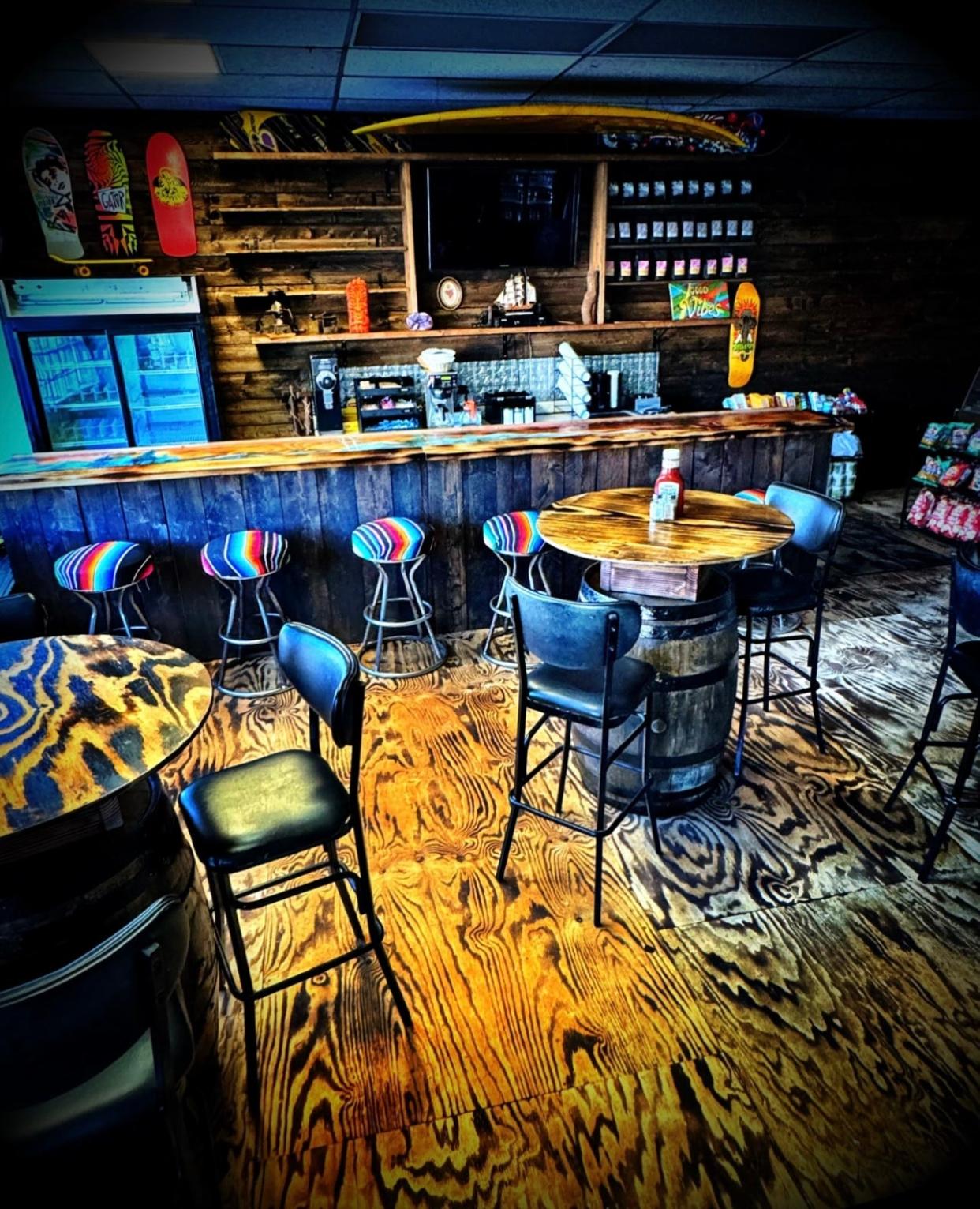 The new Coffee Surf Co. location inside Pat's Deli in Brielle.