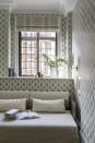 <p> &#x2018;When you already have a patterned wallpaper,&#x2019; explains Irene Gunter, founder of global interior designer studio <u>Gunter &amp; Co</u>, &#x2018;choosing a subtle fabric in a mix of soft colors that match tonally is a good way to embrace the maximalist trend in your home in a way that is a little less overwhelming. </p> <p> &apos;It&#x2019;s a good idea to use blackout lining as this ensures the fabric doesn&#x2019;t look overly yellow, which can happen when the light shines through.&#x2019;&#xA0; </p>