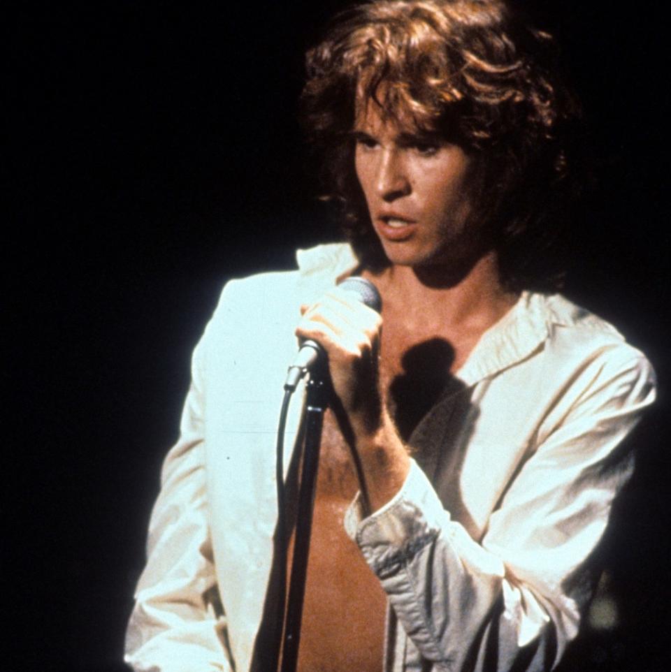 Val Kilmer as Jim Morrison in The Doors