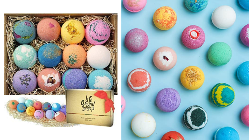 Valentine's Day Gifts for Her: Bath Bombs set