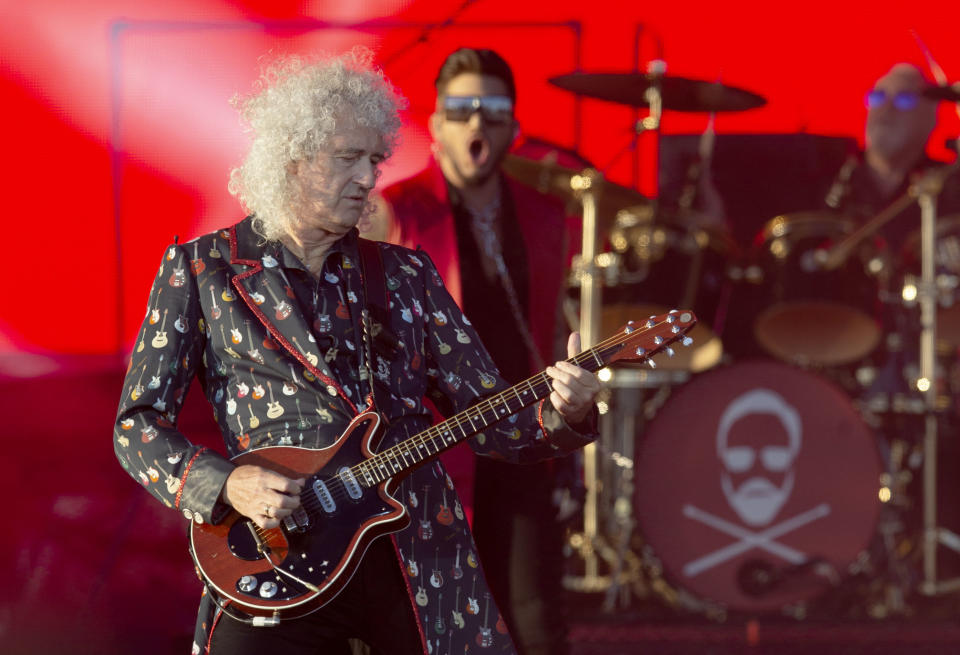 <p>The Queen guitarist’s new song will be played on New Year’s Day to coincide with the spacecraft New Horizons’ flyby of a mysterious cosmic object.</p>