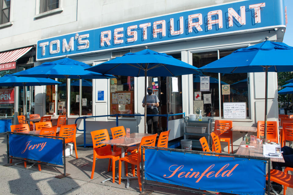 Vega sang about New York's Tom's Restaurant, which would later be featured as an exterior in "Seinfeld." (Photo: Alexi Rosenfeld via Getty Images)