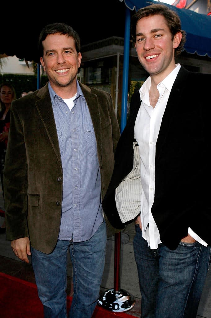 Tropic Thunder LA Premiere 2008 Ed Helms John Krasinski