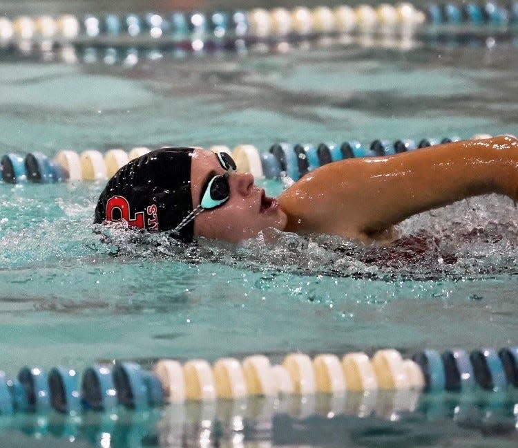 Kayla Hewes of William Penn girls swimming is the Delaware Online Athlete of the Week for Week 3 of the winter season.