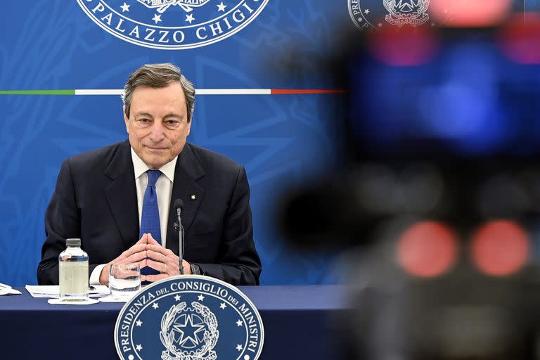 Mario Draghi, primer ministro italiano