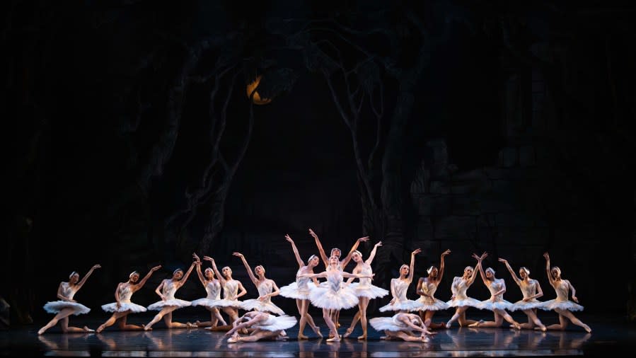 Ballet West’s 2024 production of Swan Lake in Salt Lake City. (Photo by Beau Pearson courtesy of Ballet West)