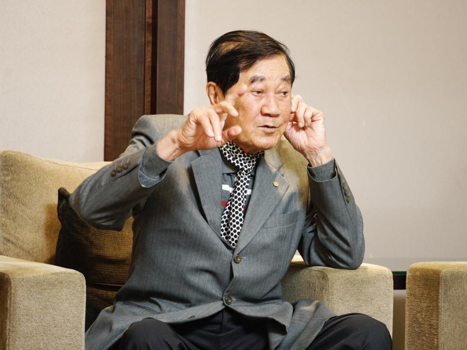 遠景基金會董事長陳唐山專訪。 圖：張良一/攝