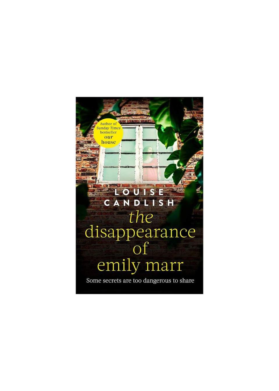 11) Set in coastal France: The Disappearance of Emily Marr by Louise Candlish