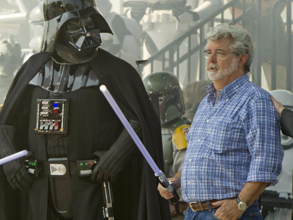 disney star wars theme park bob iger george lucas