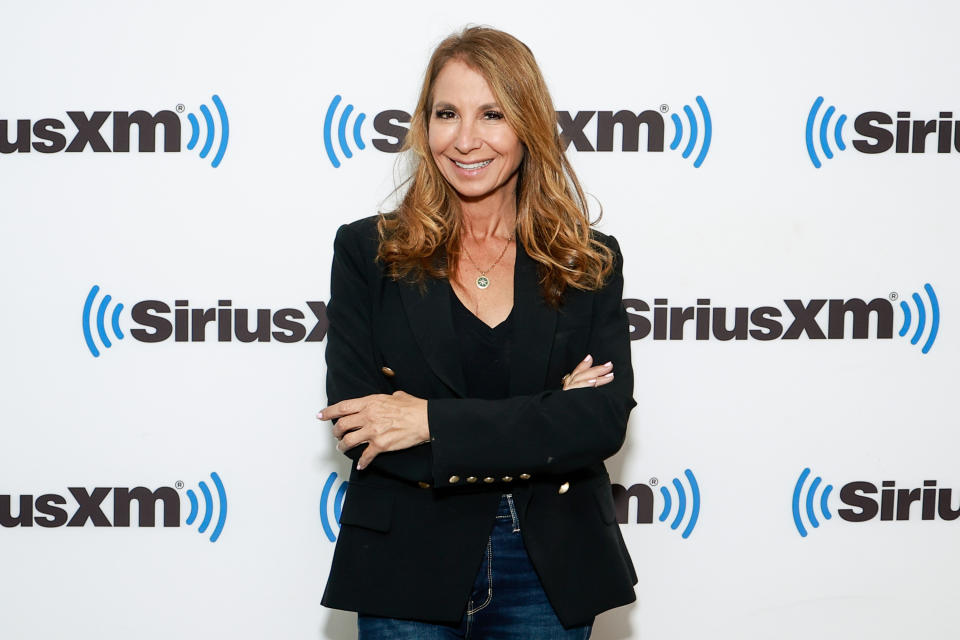 NEW YORK, NEW YORK - MAY 24: Jill Zarin visits SiriusXM Studios on May 24, 2023 in New York City. (Photo by Jason Mendez/Getty Images)