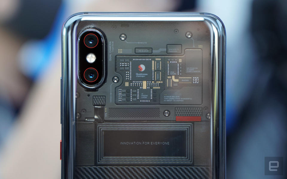 Out of the handful of new devices from Xiaomi today, it was the Mi 8 Explorer