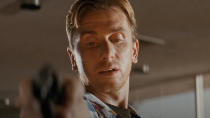 <p> Tim Roth is in many of Quentin Tarantino’s movies — including <em>Pulp Fiction</em> (pictured) — and came very close to joining 2019’s <em>Once Upon a Time in Hollywood</em>. But Tarantino was forced to remove Roth's part to avoid a five-hour runtime. Roth did share in an interview with <a href="https://uproxx.com/movies/tim-roth-interview-sundown-" rel="nofollow noopener" target="_blank" data-ylk="slk:Uproxx;elm:context_link;itc:0;sec:content-canvas" class="link ">Uproxx</a> that he appreciated, at least, being mentioned in the credits as “cut.” </p>