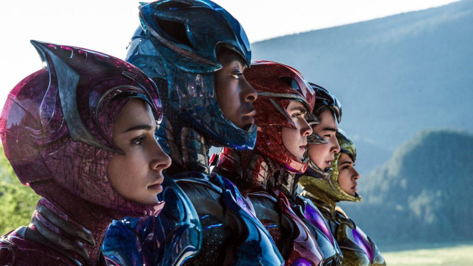 'Power Rangers'. (Credit: Lionsgate)