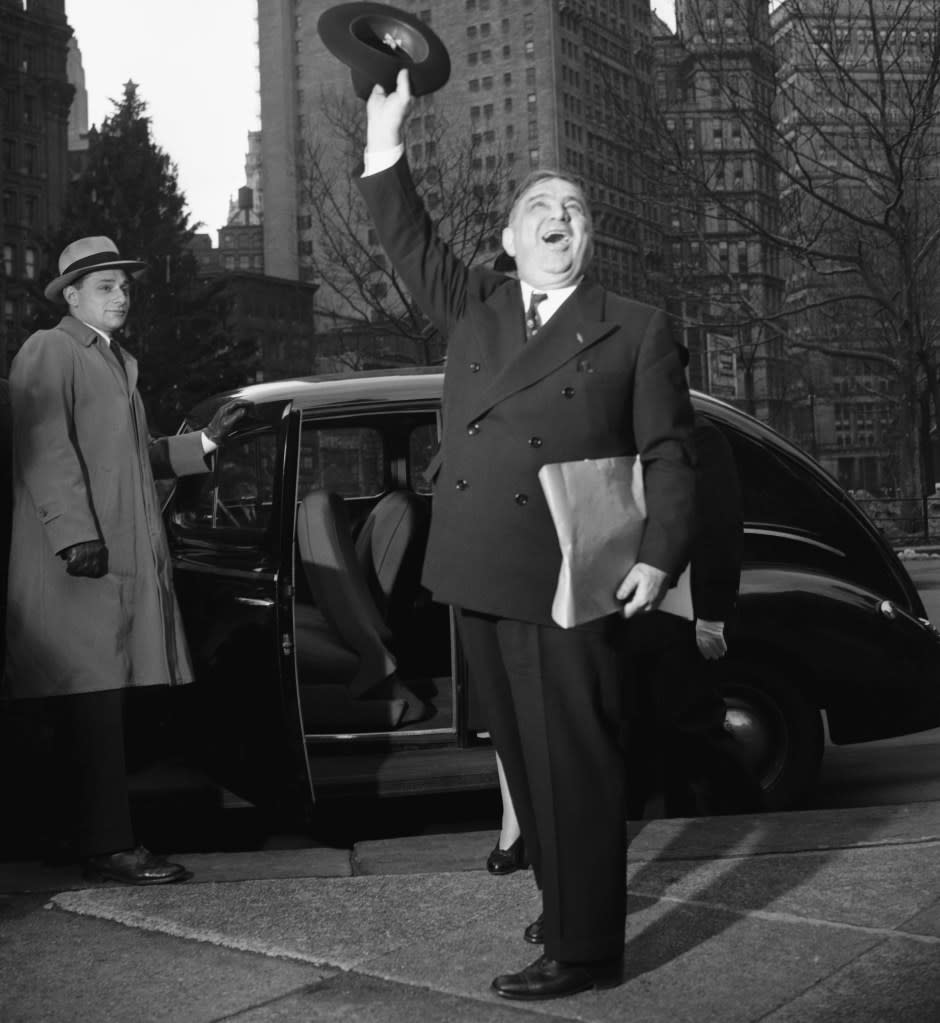 New York Mayor Fiorello LaGuardia in 1945. Bettmann Archive