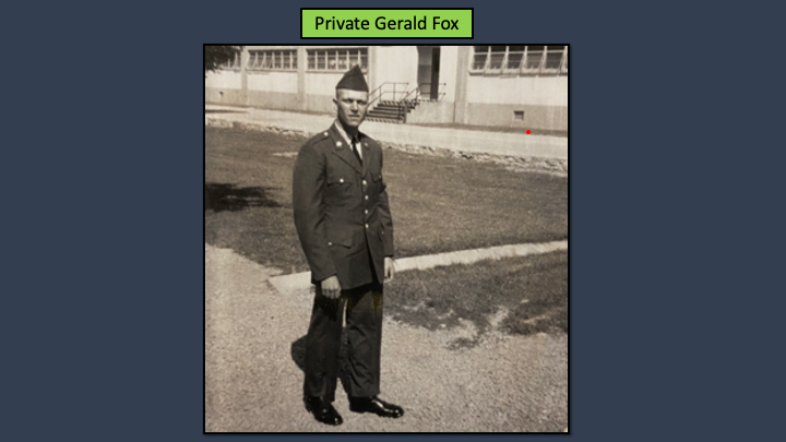 Stark County native Gerald Fox served in the military in the Vietnam War for one year in the late 1960s. Fox is honoring those who served and gave their lives by sharing his wartime experience in a documentary, "Just One Soldier's Story."