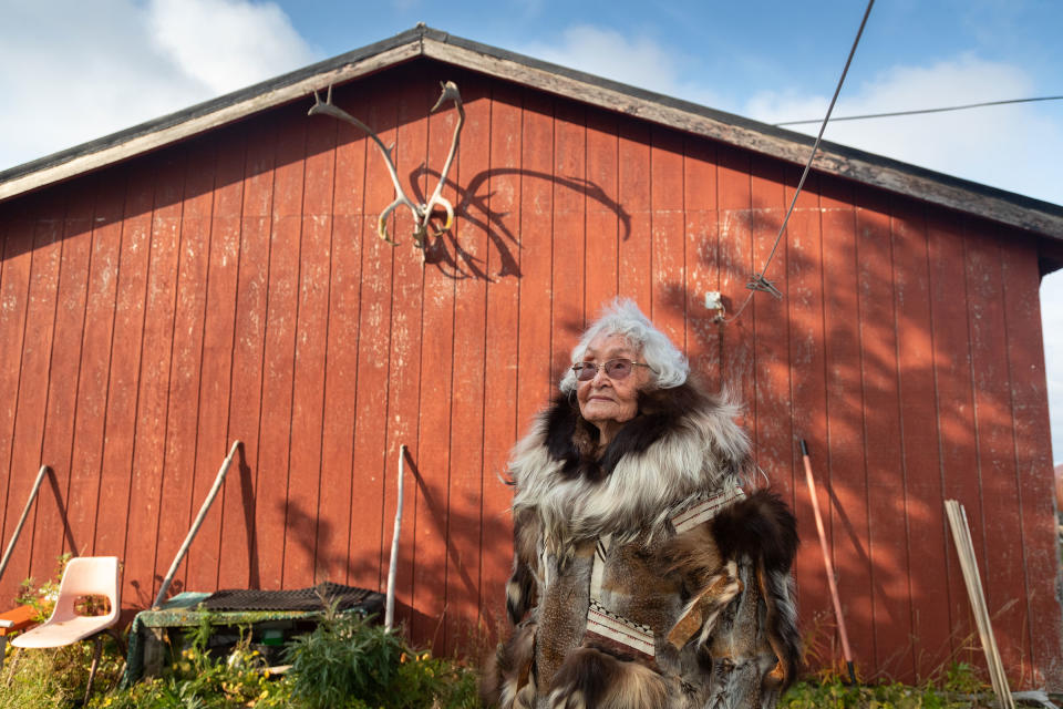 Yup’ik Elder Betty Anagick, 94, says climate change has overturned traditional life in Unalakleet, Alaska.<span class="copyright">Acacia Johnson for TIME</span>