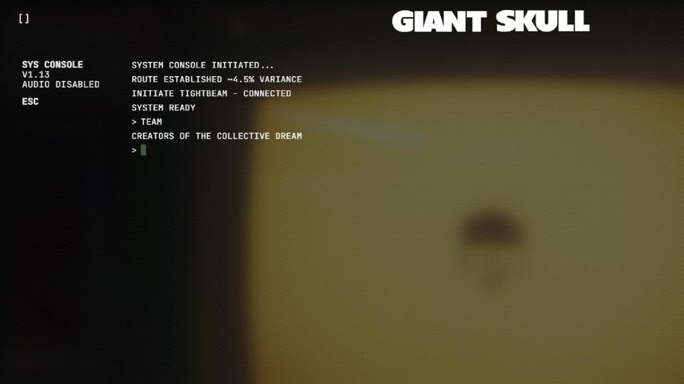 Giant Skull website