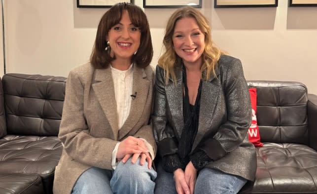 Natalie Cassidy and Joanna Page on The One Show (BBC The One Show/X)