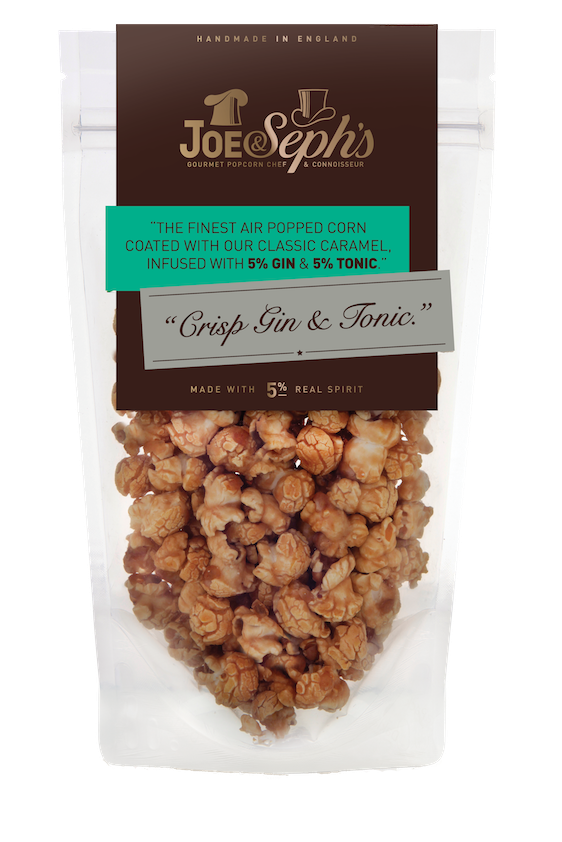 Joe & Seph’s gin & tonic popcorn