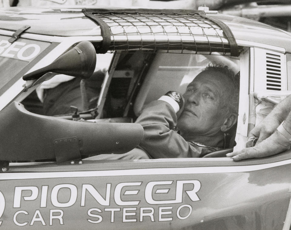 Paul Newman sighting at the Riverside Raceway during the LA Times/Toyota Grand Prix - April 26, 1981 (Ron Galella / Getty Images)