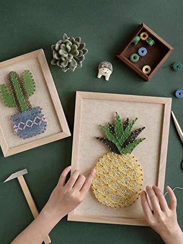 13) RM Studio DIY Pineapple String Art Kit