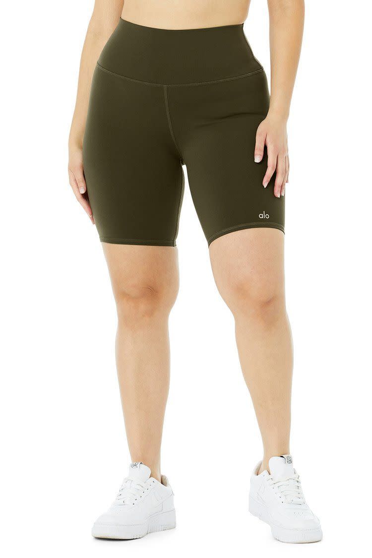 10) High-Waist Biker Short